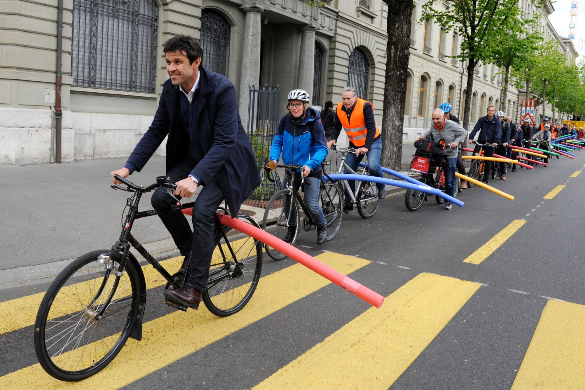 Pro Velo Schweiz Bandenudelaktion